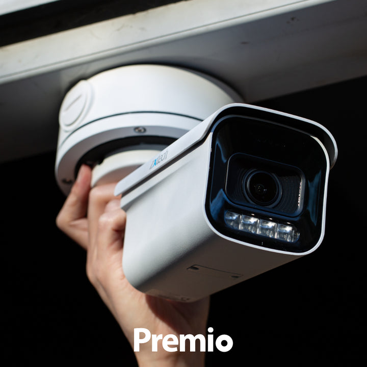 Zxtech 4K 8MP Bullet Auto Zoom PoE IP CCTV AI Camera | Face Recognition 60M IR Sony Starvis