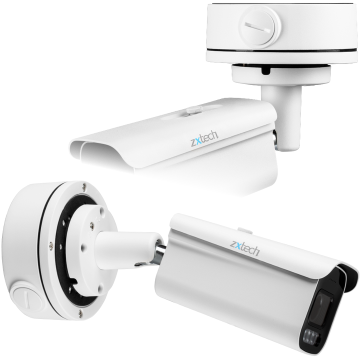 Zxtech 5MP Bullet Auto Zoom PoE IP CCTV AI Camera | Face Recognition 60M IR Sony Starvis