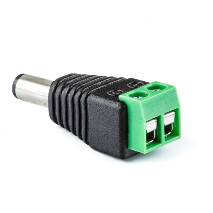 2 Pack of DC Male Connector 5.5*2.5mm