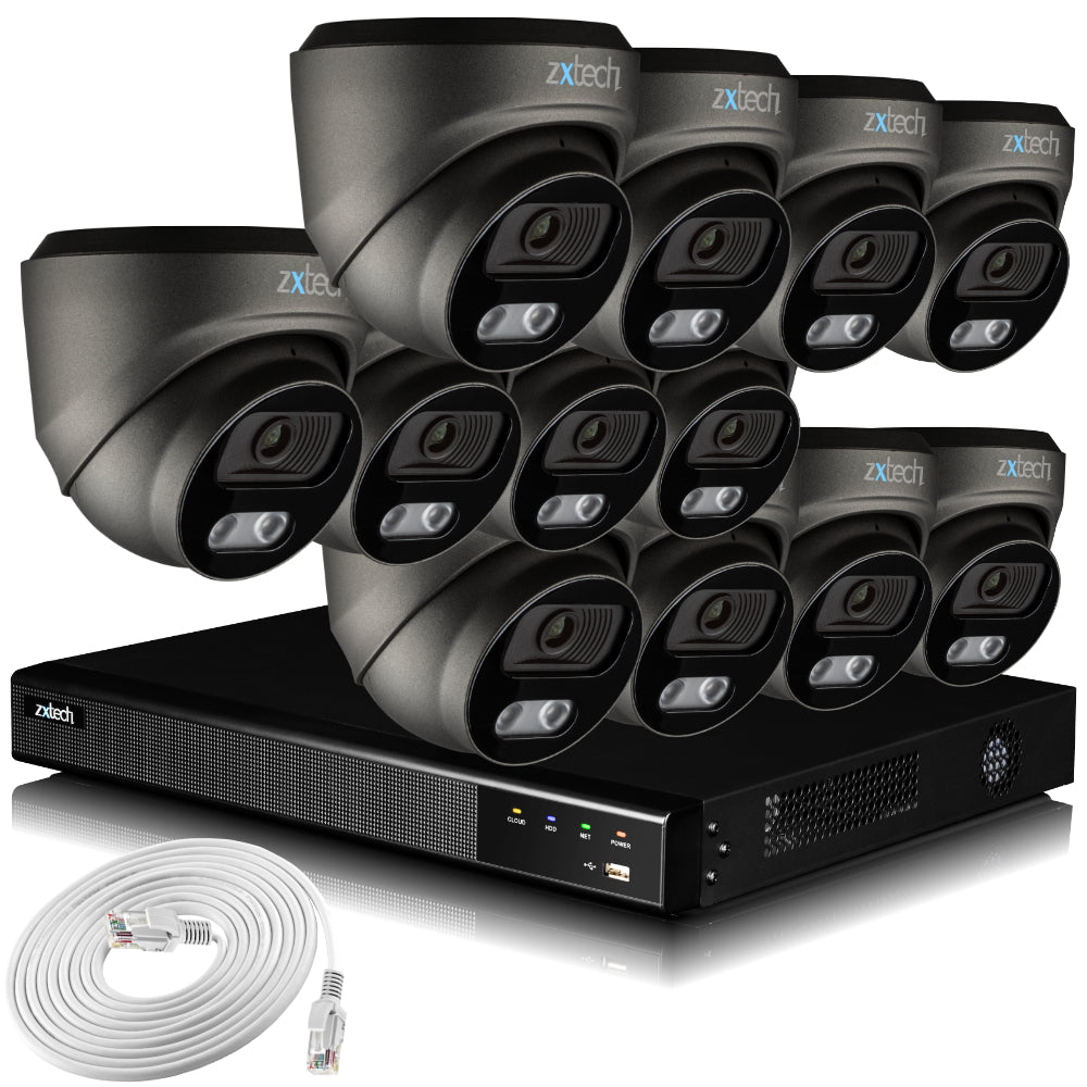 12 camera hot sale cctv system