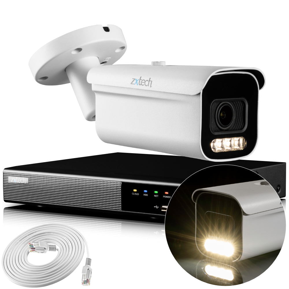 Ip poe hot sale camera system