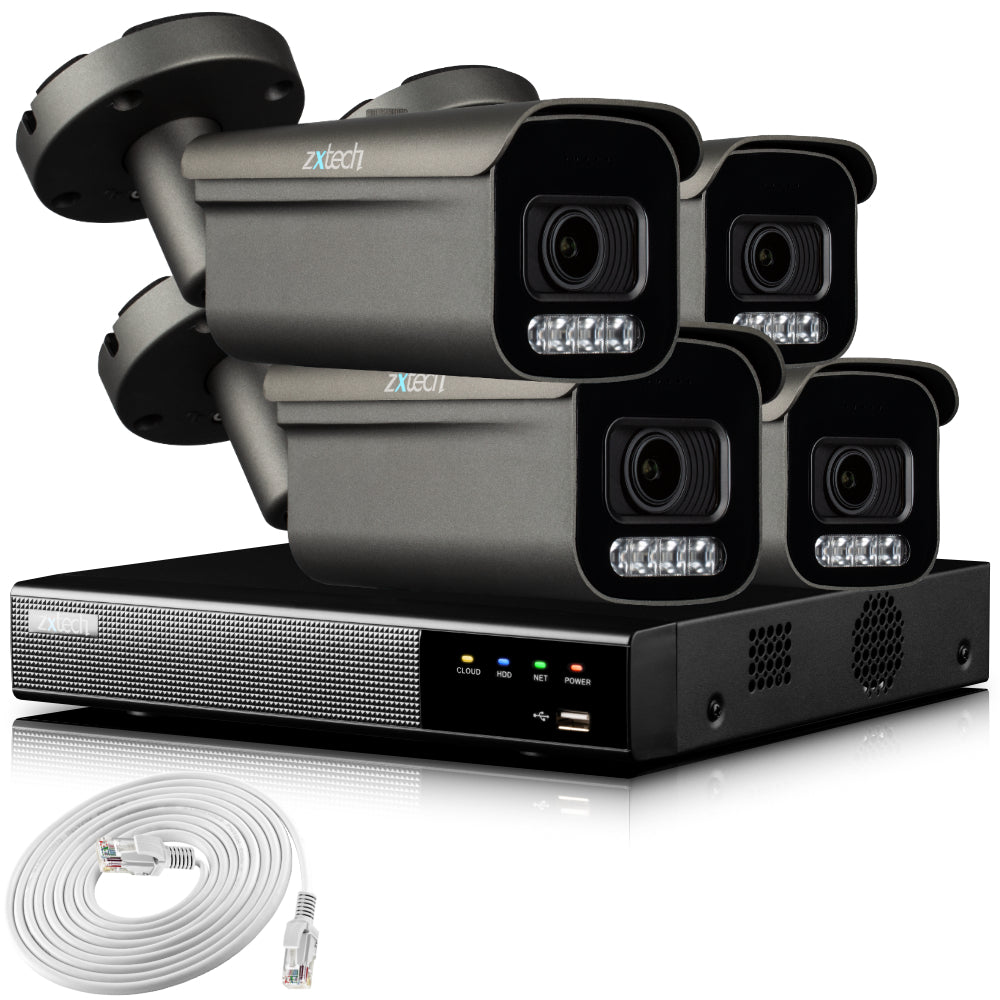 4 camera hot sale outdoor security system