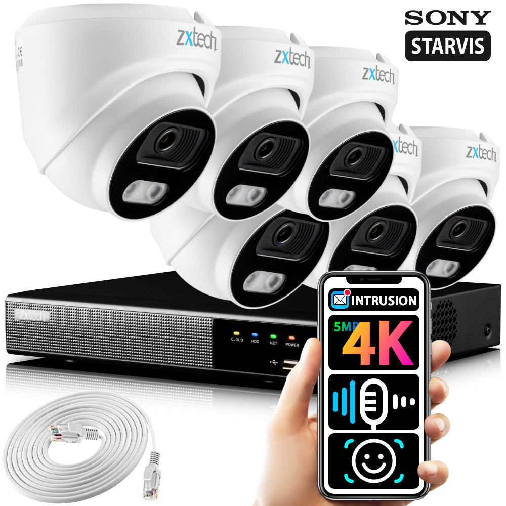 Sound Camera System 4K Audio Camera System Face Detection IP Camera | Zxtech